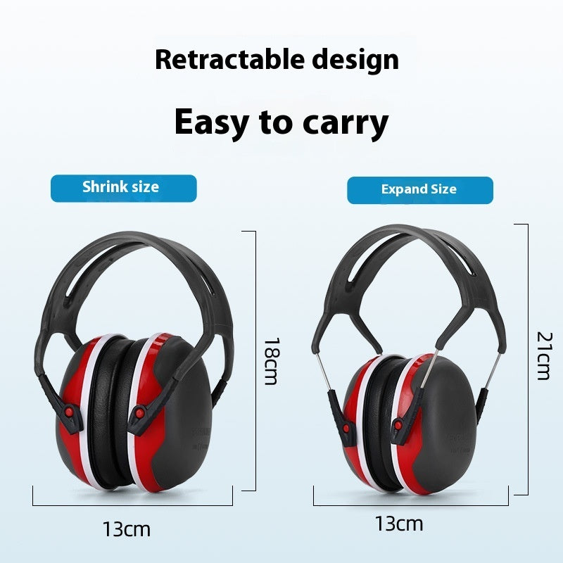 Sleep Noise Reduction Drum Kit Shooting Learning Labor Protection Safety Soundproof Headphones