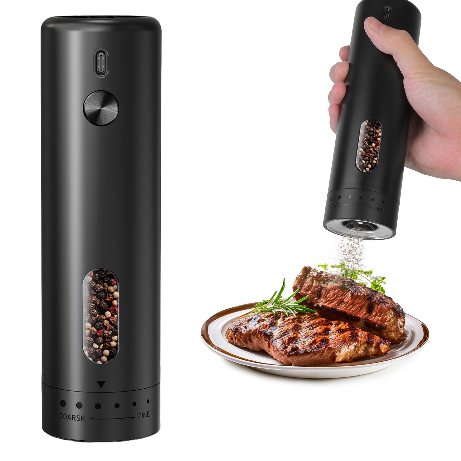 Mini Intelligent Salt And Pepper Grinder