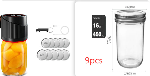 Electric Mason Jar Vacuum Machine Automatic Capper