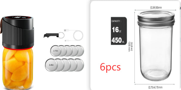 Electric Mason Jar Vacuum Machine Automatic Capper